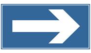 圖中是靠右側道路行駛標志。