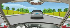 這種情況超車時，從前車的哪一側超越？