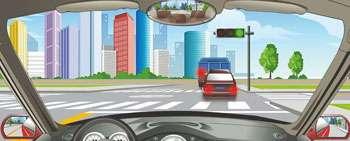 駕駛機動車在交叉路口遇到這種情況如何對待？
