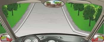 駕駛機動車遇到這種道路要提前減擋，以保持充足動力。
