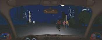 夜間行車，后方車輛提示超車，前方遇到這種情況時不能盲目讓超。