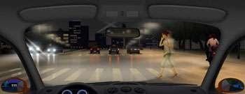夜間駕駛汽車在人行橫道前遇行人橫過時怎樣行駛？