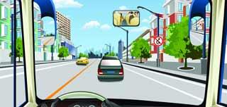 駕駛機動車在這個路段允許超車。