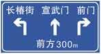如圖是方向、地點標志。