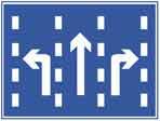 如圖標志表示該車道是什么車道？