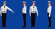 圖中警察手勢(shì)為什么信號(hào)？
