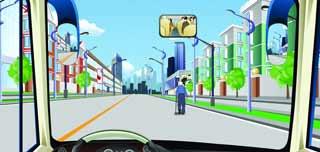 駕駛機動車遇到這種情況的行人可連續鳴喇叭催其讓道。