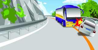 這兩輛車相撞的主要原因是什么？