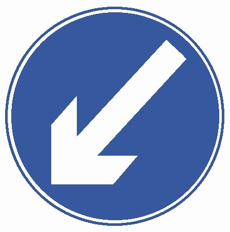 圖中標志表示只準一切車輛___。